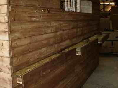 slide out floors in ranger poultry house